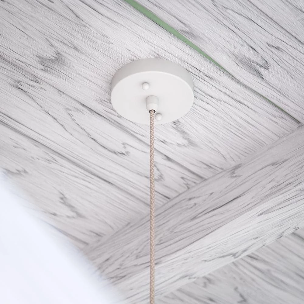 Verona 1-Light Rattan Pendant by Manor Brook 9 Verona 1-Light Rattan Pendant by Manor Brook - Image 8