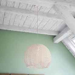 Verona 1-Light Rattan Pendant by Manor Brook 16 Verona 1-Light Rattan Pendant by Manor Brook -Brightech Sales rattan manor brook chandeliers mb100537 4f 1000