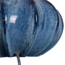 Cona 22 in. Reactive Blue Ceramic Glaze with Black Table Lamp with White Drum Shade by Manor Brook 16 Cona 22 in. Reactive Blue Ceramic Glaze with Black Table Lamp with White Drum Shade by Manor Brook -Brightech Sales reactive blue ceramic glaze with black manor brook table lamps mb100013 76 1000