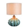 Cona 22 in. Ceramic Accent Lamp with Linen Drum Shade by Manor Brook 1 Cona 22 in. Ceramic Accent Lamp with Linen Drum Shade by Manor Brook -Brightech Sales reactive ceramic glaze manor brook table lamps mb100477 64 1000