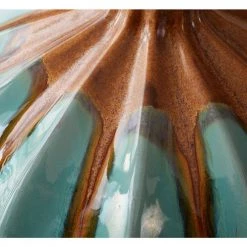 Cona 22 in. Ceramic Accent Lamp with Linen Drum Shade by Manor Brook -Brightech Sales reactive ceramic glaze manor brook table lamps mb100477 76 1000