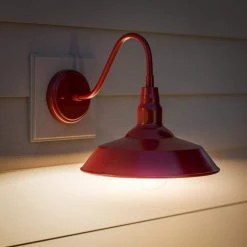 10 in. Barnes 9.875 in. Small Lantern Bell/Cone Red by Manor Brook 17 10 in. Barnes 9.875 in. Small Lantern Bell/Cone Red by Manor Brook -Brightech Sales red manor brook outdoor sconces mb100677 76 1000