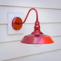 10 in. Barnes 9.875 in. Small Lantern Bell/Cone Red by Manor Brook 12 10 in. Barnes 9.875 in. Small Lantern Bell/Cone Red by Manor Brook -Brightech Sales red manor brook outdoor sconces mb100677 c3 1000