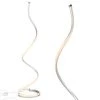 Allure 38 in. Silver LED Floor Lamp with 3 Brightness Settings by Brightech 1 Allure 38 in. Silver LED Floor Lamp with 3 Brightness Settings by Brightech -Brightech Sales silver brightech floor lamps aa cr7f gd09 64 1000