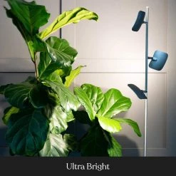 Tree 60 in. Silver LED Floor Lamp with Dimmable and Adjustable Panels by Brightech -Brightech Sales silver brightech floor lamps ap u89b u1iv 44 1000