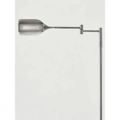 Leaf 53 in. Nickel LED Floor Lamp with Adjustable Arm and Shade by Brightech 14 Leaf 53 in. Nickel LED Floor Lamp with Adjustable Arm and Shade by Brightech -Brightech Sales silver brightech floor lamps bu tj6r lfjf fa 1000