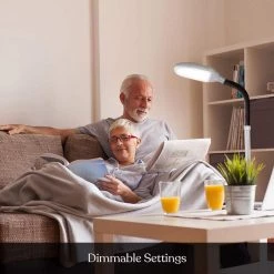 Litespan 53 in. Silver LED Adjustable Gooseneck Pole Floor Lamp by Brightech -Brightech Sales silver brightech floor lamps fl ltspn svr 44 1000