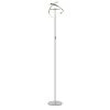 Halo Split 72 in. Silver LED Torchiere Floor Lamp by Brightech -Brightech Sales silver brightech floor lamps s9 jqsv ixqq 64 1000