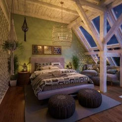 Brice 3-Light Tan Rope Pendant by Manor Brook -Brightech Sales tan rope manor brook chandeliers mb100551 31 1000