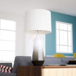 Horizon 27 in. Warm Gray Ombre Ceramic Indoor Table Lamp by Manor Brook -Brightech Sales warm gray ombre ceramic manor brook table lamps mb100237 44 1000