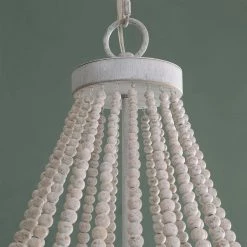 Sandi 6-Light Weathered White Chandelier by Manor Brook -Brightech Sales weathered white manor brook chandeliers mb100552 1f 1000