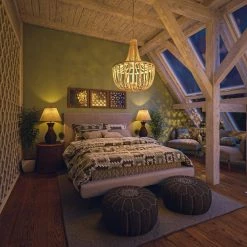 Sandi 6-Light Weathered White Chandelier by Manor Brook -Brightech Sales weathered white manor brook chandeliers mb100552 31 1000