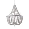 Sandi 6-Light Weathered White Chandelier by Manor Brook -Brightech Sales weathered white manor brook chandeliers mb100552 64 1000
