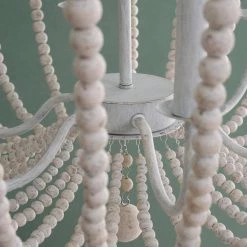 Sandi 6-Light Weathered White Chandelier by Manor Brook -Brightech Sales weathered white manor brook chandeliers mb100552 66 1000