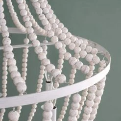 Sandi 6-Light Weathered White Chandelier by Manor Brook -Brightech Sales weathered white manor brook chandeliers mb100552 fa 1000