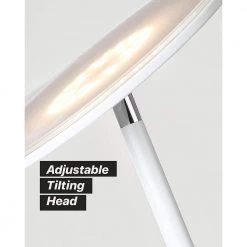 Sky 63 in. White Torchiere LED Floor Lamp by Brightech -Brightech Sales white brightech floor lamps 58 60yb mj98 1f 1000