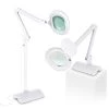 LightView Pro 24 in. to 51 in. White XL Magnifying 2 in 1 Floor and Desk LED Lamp by Brightech 1 LightView Pro 24 in. to 51 in. White XL Magnifying 2 in 1 Floor and Desk LED Lamp by Brightech -Brightech Sales white brightech floor lamps kj nwqp wfsu 64 1000