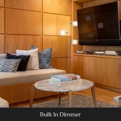 Tree 60 in. White LED Floor Lamp with Dimmable and Adjustable Panels by Brightech -Brightech Sales white brightech floor lamps t6 tsks 2w0g fa 1000