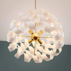 Mariana 6-Light White Pendant by Manor Brook -Brightech Sales white manor brook chandeliers mb00417wh 44 1000