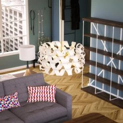 Mariana 6-Light White Pendant by Manor Brook -Brightech Sales white manor brook chandeliers mb00417wh 4f 1000