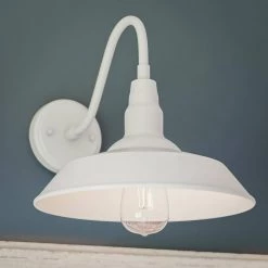 Barnes 1-Light Small Lantern by Manor Brook 12 Barnes 1-Light Small Lantern by Manor Brook -Brightech Sales white manor brook outdoor sconces mb100678 c3 1000