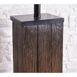 Beam 30 in. Wood Grain Table Lamp with Cream Fabric Shade by Manor Brook 13 Beam 30 in. Wood Grain Table Lamp with Cream Fabric Shade by Manor Brook -Brightech Sales wood grain finish manor brook table lamps mb100184 44 1000